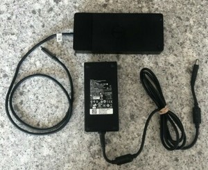 Dell WD19S K20A Thunderbolt 3 USB-C Docking Station w/180W Power Supply Adapter