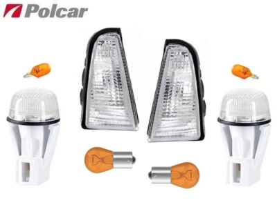 Fiat Cinquecento 1991-1998 Frecce Luci Anteriori Lucciole Laterali COLORE BIANCO - Immagine 1 di 4