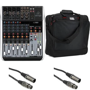 Behringer Xenyx Q1204USB Mixer Bag Bundle - Picture 1 of 1