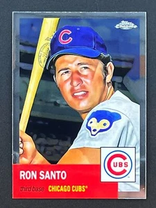 RON SANTO 2022 Topps Chrome Platinum Anniversary #264 Chicago Cubs HOF - Picture 1 of 2
