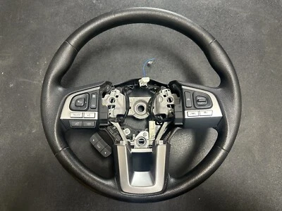 2015 2016 Subaru Outback Legacy Limited volante cuero negro OEM  Foto 1 de 4