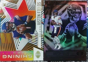 2021 Panini Illusions RC Justin Fields Shining Stars w/Illusions Football Cards - Picture 1 of 6