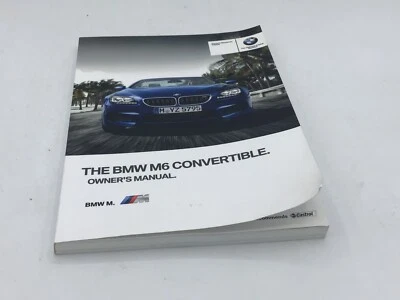 BMW M6 F12 OEM Owners Manual Booklets Convertible from 2013 - Image 1 of 4