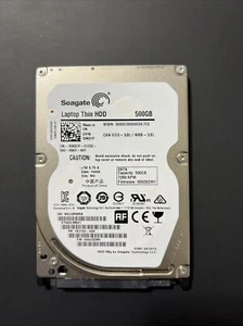 Seagate Thin ST500LM021 500GB 7200RPM 2.5" SATA Laptop Hard Drive - Picture 1 of 2