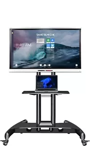 SMART Board SPNL 6065 interaktives Whiteboard Display mit mobiler Bodenhalterung - Bild 1 von 10