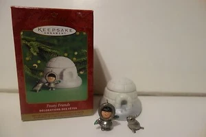 Hallmark Ornament Frosty and Friends 2000 3 piezas. Juego de peltre - Imagen 1 de 8