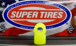 TYCO 440 SUPER REIFEN .442" MONTIERT OD .275" BREIT FÜR .250" OD FELGEN IN GELB - Bild 1 von 1