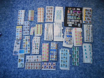 HORDO incluyendo sellos de Navidad, sellos de Pascua, Boys Town plus, sin usar, alrededor de 1970 Foto 1 de 4