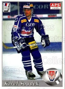 1995-96 Czech APS Extraliga #58 Karel Soudek