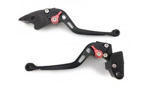 Coppia Leve Lunghe Nero Rosso Freno Frizione DUCATI HYPERSTRADA 939 2016-2021 - Picture 1 of 9