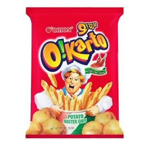 ORIONOh!Carto Chili Flavor potato chips (ohgamja) 50g - Picture 1 of 3