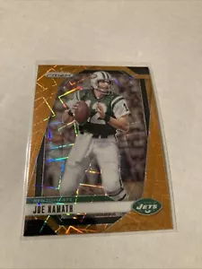 Prizm Football Lazer Prizm #228 Joe Namath Jets 2024 - Imagen 1 de 1