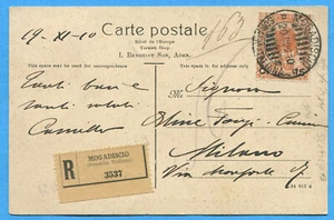 1910 SOMALIA - BENADIR soprastampato c.15 su 2 a.  (Sass.13) ISOLATO (244335) - Picture 1 of 2