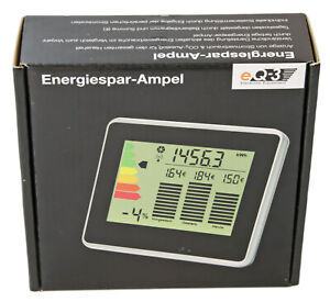 eQ3 Energiespar-Ampel ESA 2000 Set Funk-Sensor WZ für Ferraris-Stromzähler LCD