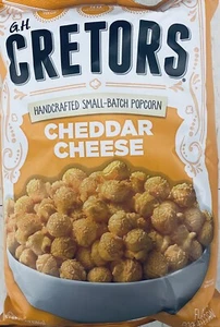 G.H. Bolsa artesanal Cretors lote pequeño queso cheddar palomitas de maíz 6,5 oz - Imagen 1 de 2
