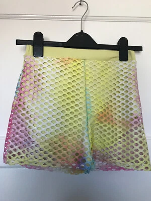 Pantalones Cortos Missguided Amarillo Recortado Talla 10 Cintura Elástica Jogger Sudor Foto 1 de 4