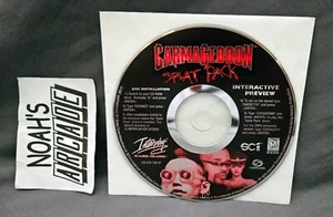 Carmageddon Splat Pack Interactive Preview Promo CD Interplay 1997 Demo PC Game - Picture 1 of 3