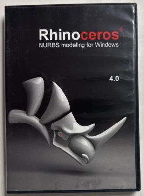 Rhinoceros NURBS Modeling for Windows 4.0 - Rhino3d w/ CD Key - Educational - Image 1 of 4