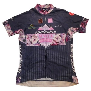 Camiseta deportiva de ciclismo Shebeest PETUNIA MAFIA cremallera completa, para mujer L - AJUSTE AJUSTADO - Imagen 1 de 4