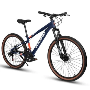 27 Inch Mountain Bike,21-Speed, Disc Brake Trigger Transmission Aluminum Bicycle - Picture 1 of 9