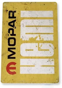 MOPAR TIN SIGN HEMI DODGE DEMON CHALLENGER CHARGER DUSTER 440 SCAT PACK 12x18 in - Picture 1 of 1