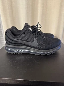 Nike Air Max 2017 Low Triple Black - Picture 1 of 4