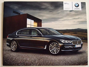 BMW . 7 . BMW 7 Series . June 2015 Sales Brochure - Picture 1 of 1