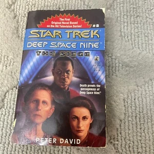 Star Trek The Siege Science Fiction Paperback Book by Peter David 1993 - Picture 1 of 12
