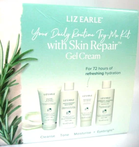 Liz Earle Gift Set With Cleanse & Polish Skin Repair Gel Cream Eyebright Travel - Picture 1 of 1