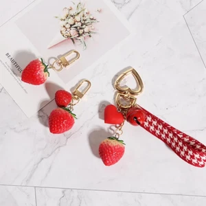Strawberry Pendant Resin DIY Jewelry Accessories DIY Earring Jewelry Making - Picture 1 of 12