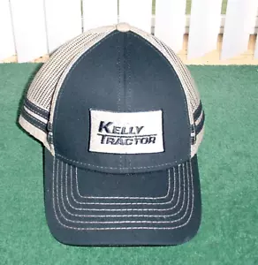 Gorra de sombrero de malla de tractor Kelly azul marrón claro - Imagen 1 de 9