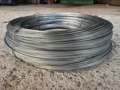 SVENDITA filo di ferro zincato diametro Ø 1,5 mm, rotolo da 25kg - Immagine 1 di 4