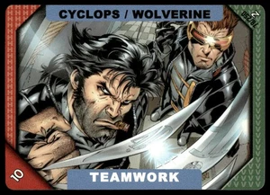 Cyclops / Wolverine 2002 Marvel ReCharge Series 2 #78 CCG Teamwork Card - Picture 1 of 2