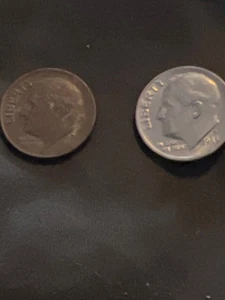 2006 D Dime sintered planchet error crazy color - Picture 1 of 2