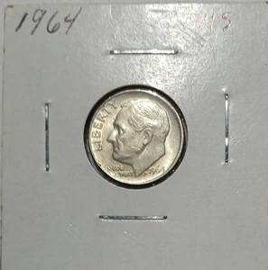 1964 roosevelt groschen bu - Bild 1 von 2