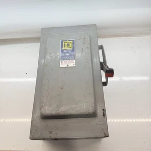 Square D H-323-N Safety Switch 100A 240V FUSIBLE - Picture 1 of 5