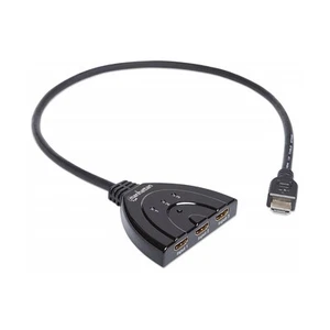 Switch HDMI 3 IN 1 OUT monitor 1080p 3D supporto HDCP commutazione auto manuale - Imagen 1 de 2
