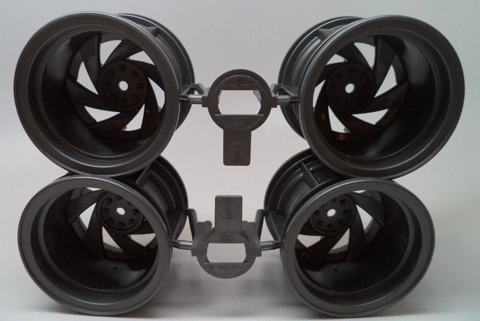 Llanta Tamiya 0445720 (Juego de 4) Doble Detonador Doble Blaze Blackfoot Xtreme Foto 1 de 1