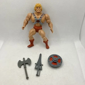 Vintage Masters Of The Universe MOTU He-Man 1981 Soft Head Taiwan Complete - Picture 1 of 4