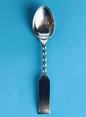 Norwegian 830S Silver Spoon 12g Lars Otteren NM Nr 126 Modernist 4.5” - Image 1 of 3