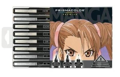 Prismacolor Premier Illustration Markers Manga 8-count Set - Image 1 of 4
