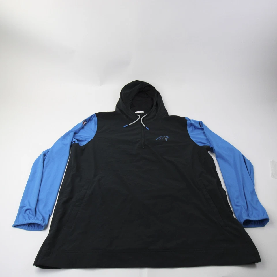 Carolina Panthers Nike NFL On Field Pullover Men's Black/Blue Used - Image 1 of 4