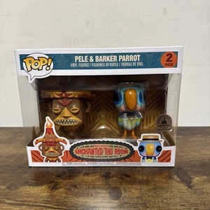 New Funko POP! Disney Parks Exclusive Pele & Barker Parrot Enchanted Tiki Room - Picture 1 of 6
