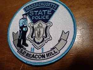 Policía Estatal de Massachusetts H 1 Sp Beacon Hill Mass State Trooper - Imagen 1 de 2
