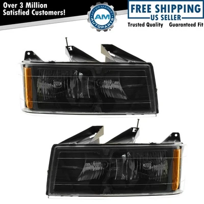 Комплект фар в сборе подходит для Chevrolet GMC 06-08 Isuzu 2004-2012 годов выпуска - Изображение 1 из 4