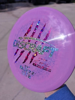 SUPER RARE OOP Discraft ESP Swirl Buzzz First Run 4 Claw (4x) McBeth Disc 177+g - Image 1 of 4