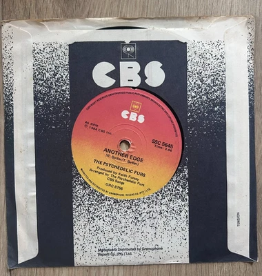 The Psychedelic Furs RARE Zimbabwe Press The Ghost Cure,  Echo & the Bunnymen - Image 1 of 3