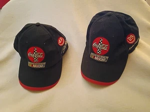 Gorra Coca Cola NASCAR bordada con autógrafo del conductor #29 #43 - Imagen 1 de 14