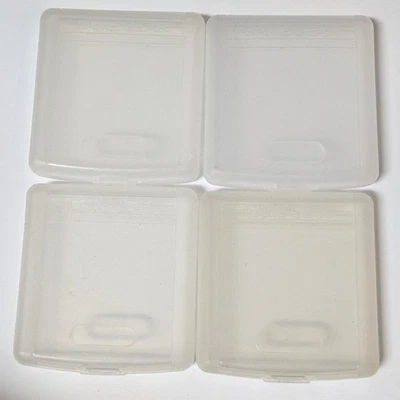 Sega Game Gear Clear Plastic Dust Cover Case - Lot Of 4 - CKcx221 - Image 1 of 3