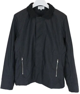 Reiss Chaqueta Hombre Grande Delgado Ligero Acolchado Cintura Capucha Oculta Zip - Imagen 1 de 10